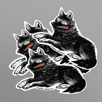 Sticker / Wolf